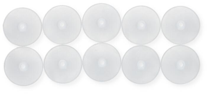 Regenhütchen, 10er-Pack