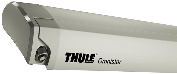 Thule Omnistor 9200 Markise cremeweiß, mit Motor, 500cm, Mystic Grey