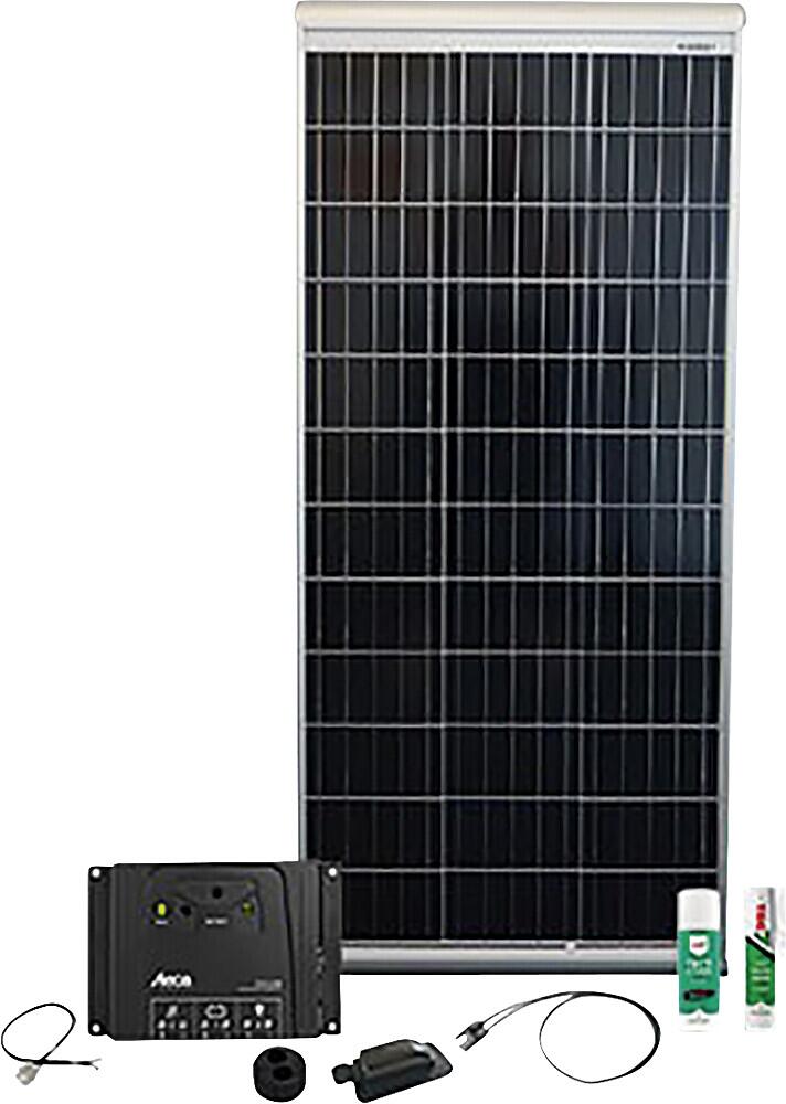 Phaesun Caravan Kit Base Camp Aero SOL10 Solar-Komplettanlage, 120W