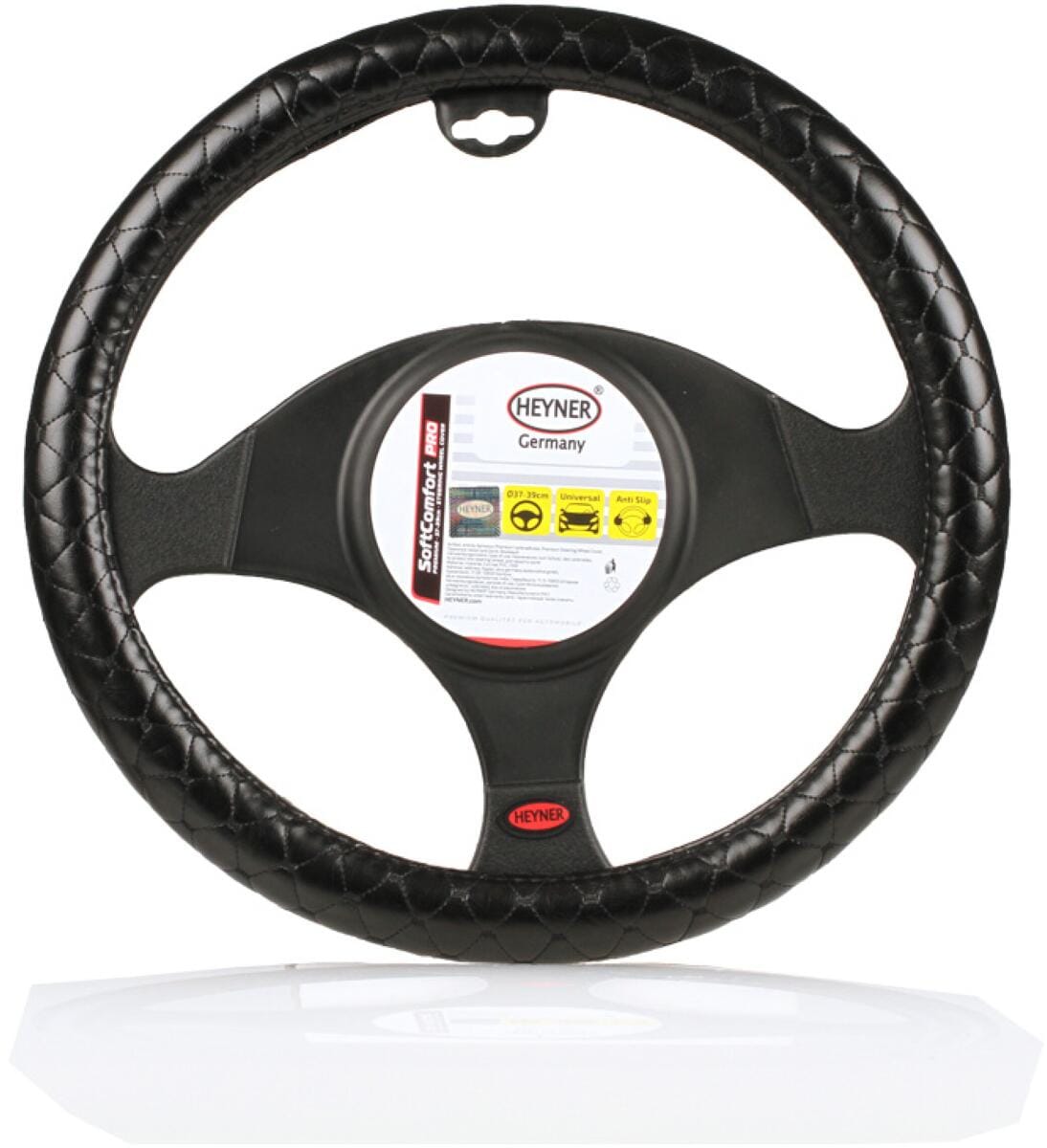 Heyner Premium Lenkradhülle schwarz
