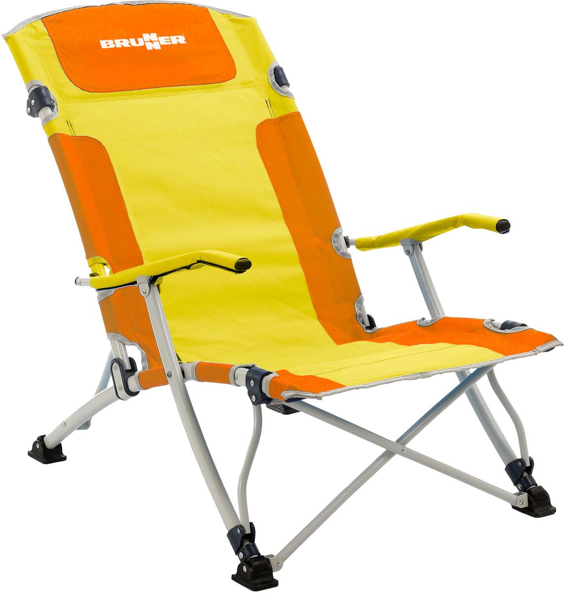 Brunner Bula XL Campingstuhl, orange/gelb