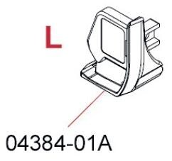 Frontblendenverschluss links Polar Weiß - Fiamma Ersatzteil Nr 