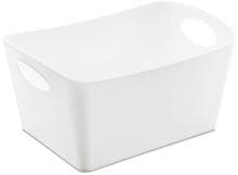 Koziol Organic Boxxx Aufbewahrungsbox, 3,5L, weiß