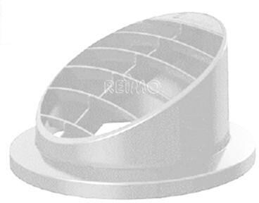 Eberspächer Ausströmer hoch 30° für Standheizung Airtronic D2, Ø50/60mm, weiß