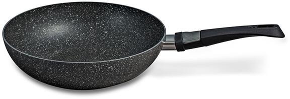 Beaver Brand STONEROCK Wok-Pfanne, Ø28cm, grau