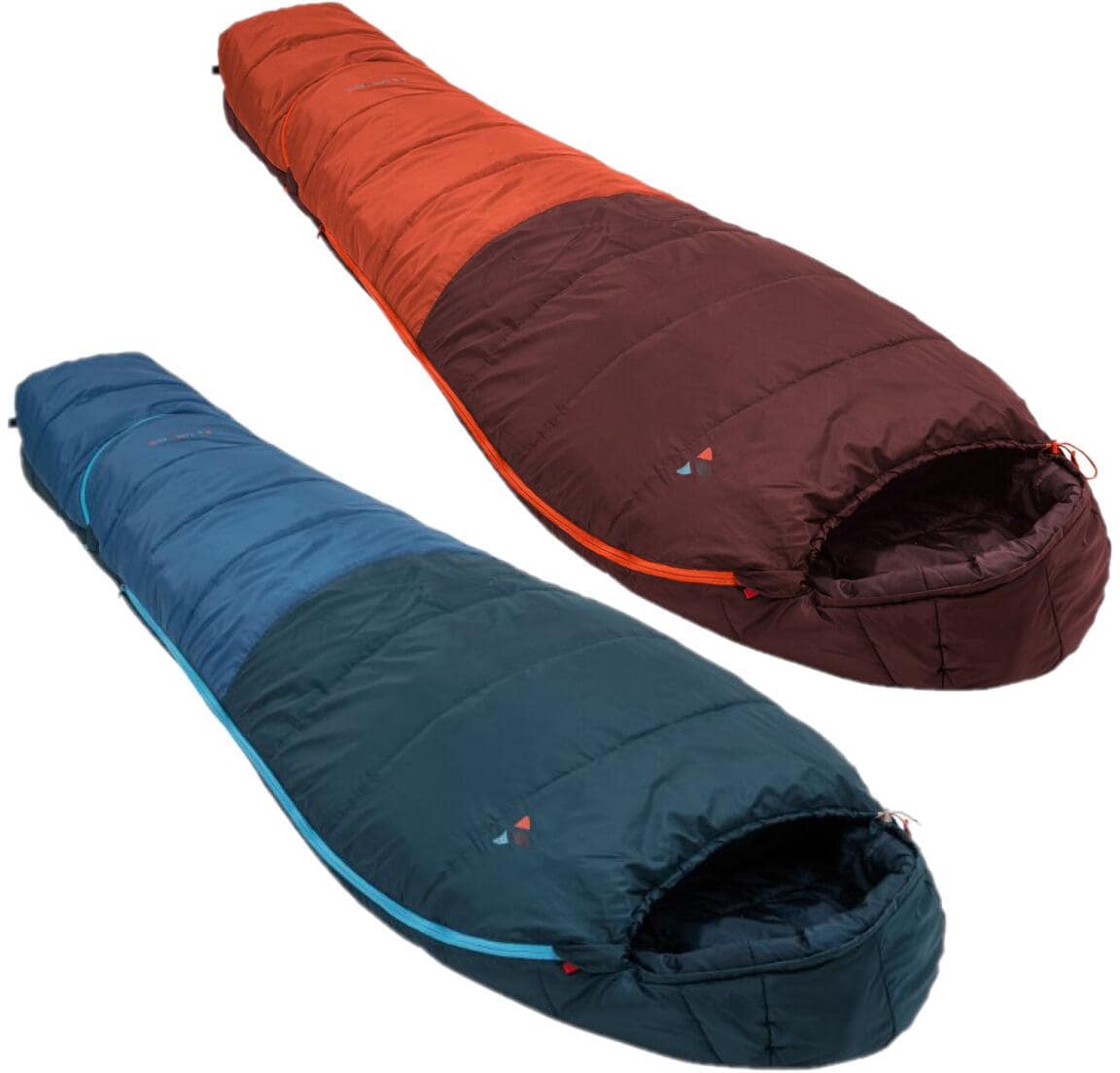 EXPLORER Mumienschlafsack Tramp Camping Schlafsack 230x80x55cm, Grün