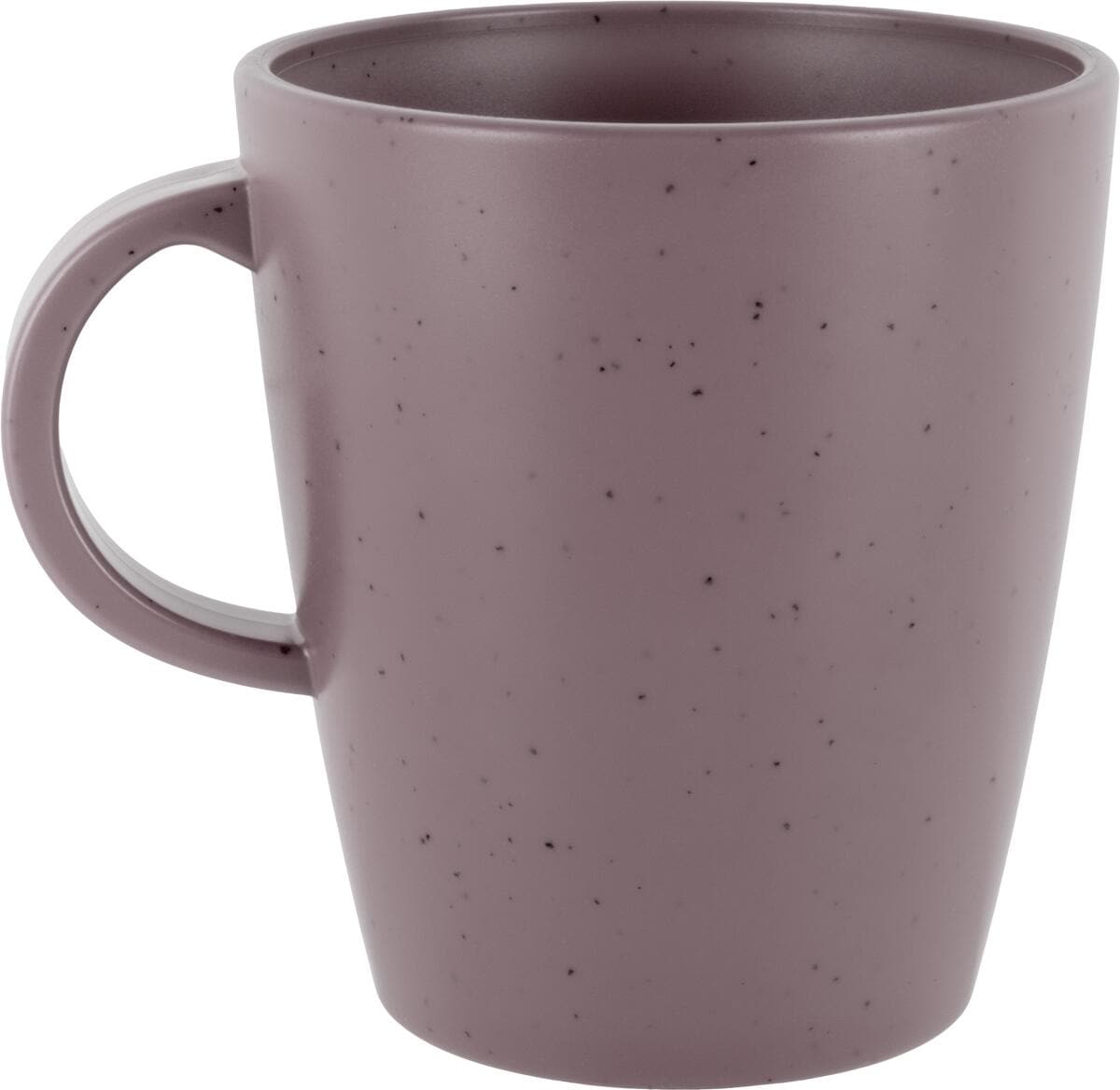 BRUNNER Sandhya Henkelbecher 300 Ml – Grau, Mit Anti-Rutsch, Spülmaschinenfest – Schickes Design Für Kaffee & Tee