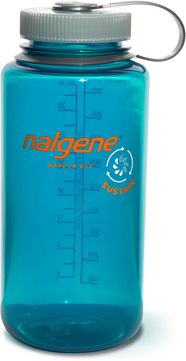 Habitat QD Trinkflasche Quad – 1 Liter, Türkis, Robust & Stylisch Für Unterwegs