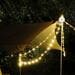 Camping Wagner MultiGlow Campingleuchte mit Lichterkette, aufrollbar, 10m
