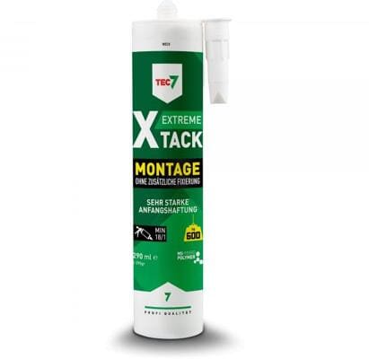 TEC7 X-Tack extreme Montagekleber, 290ml, weiß