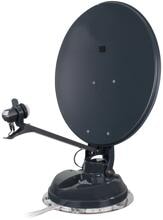 Maxview Explorer automatische Sat-Anlage, 85cm, Twin Auto Skew, grau