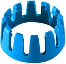 GEKA plus Klemmring-Set, 4 Stück, 1/2", 13mm, blau