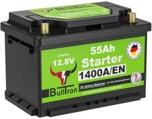 BullTron Lithium Starterbatterie, 55Ah