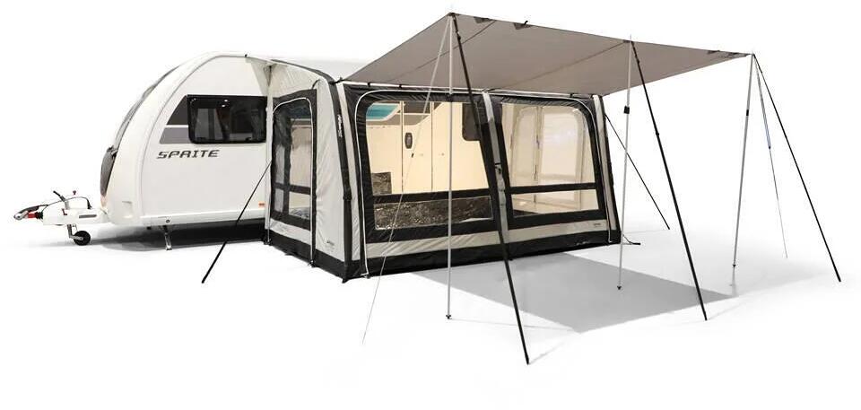 Vango Caravan Awning Front Canopy Sonnensegel, 200x390cm, Grey Violet