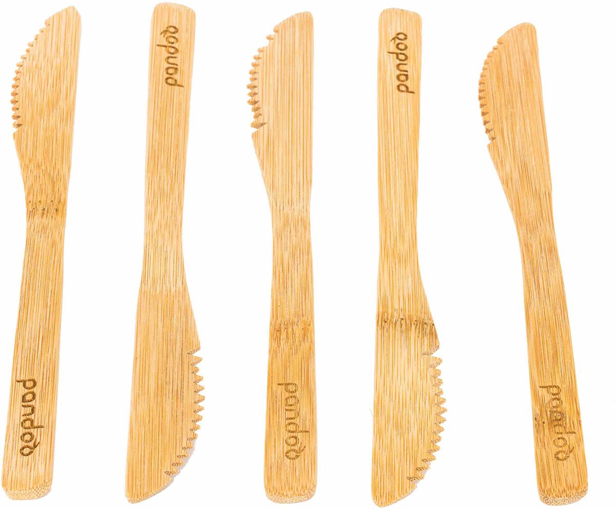 Pandoo Bambus-Messer, 5er-Set
