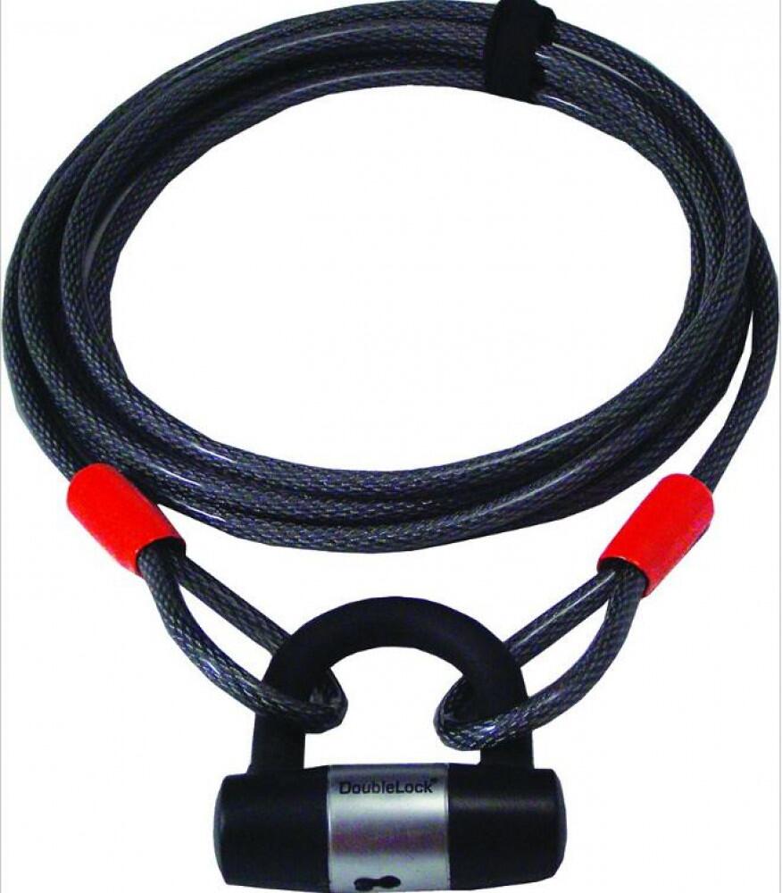 Doublelock Cable Lock Kabelschloss, 500cm, 10mm