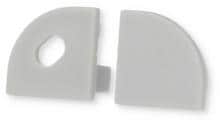Carbest Endkappen für Winkel-Aluminiumprofil, 2er-Pack