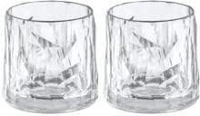 Koziol Club Superglas, No.2 Trinkglas, 250ml, 2er Set