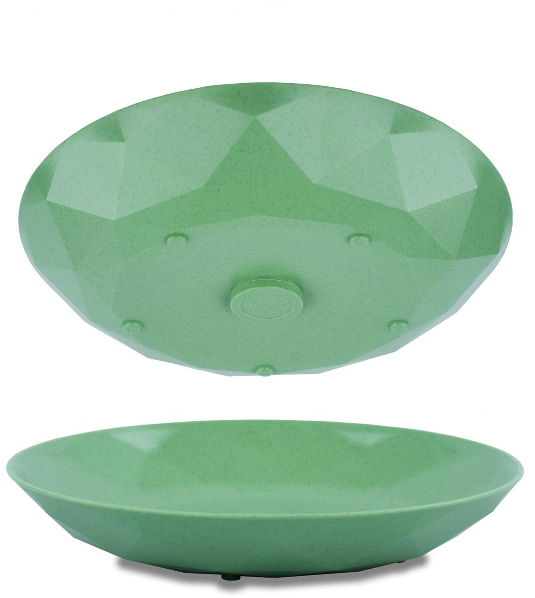 silwy Magnet-Teller, Kunststoff, Ø24cm, 2-teilig, grün bei Camping ...