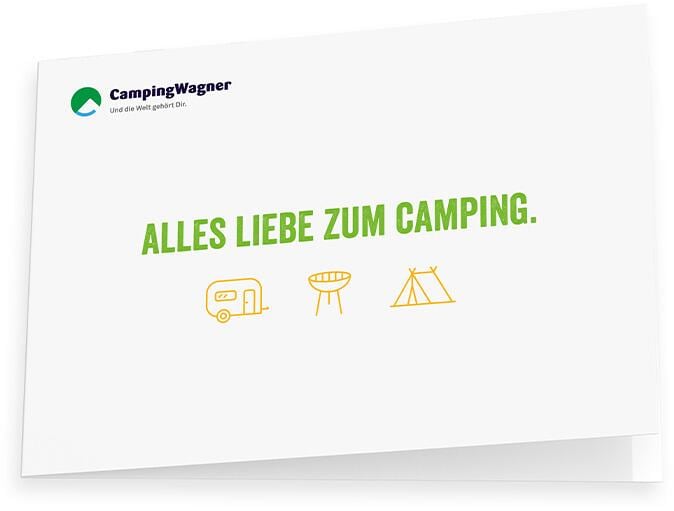 Camping Wagner Geschenkgutschein 50 € per E-Mail zum Selbstdrucken bei