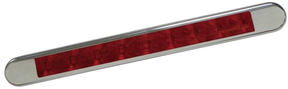 Dimatec LED Nebelschlussleuchte hinten, rot, Edelstahl, 12V/24V