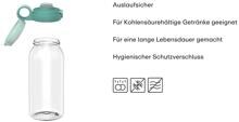 Mepal Campus Trinkflasche mit Klappdeckel, 600ml