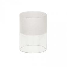 Petromax Glas, für HK150, horizontal mattiert