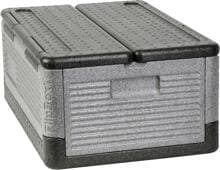 Flip-Box Big Isolierbox, 39L, grau/schwarz