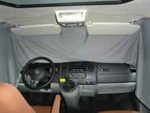 Carbest Vorhangsatz für Fahrerhaus, 1-teilig, Ford Transit (V363) >2014, grau