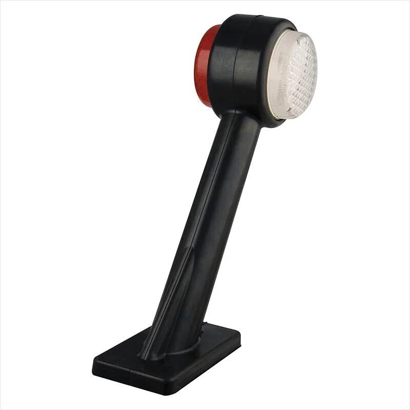 Pro Plus LED Umrissleuchte, 166x193mm, 12/24V, rot/weiß, rechts