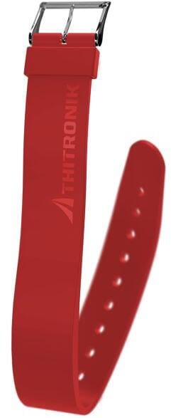 Thitronik KeyStrap NFC Silikonarmband, rot, Gr.L