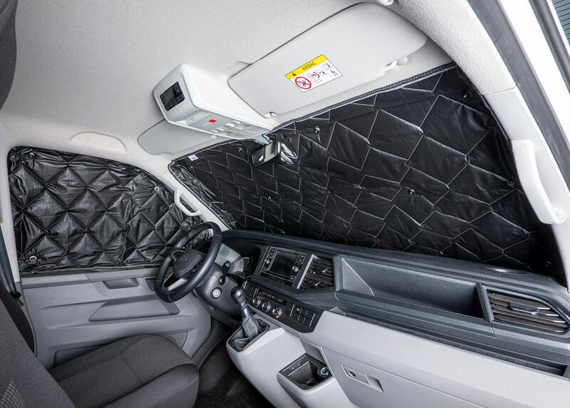 Carbest Isoflex Premium Innenisoliermatten-Set Fahrerhaus, schwarz, 3-teilig für Mercedes Sprinter Bj. 1995-2006