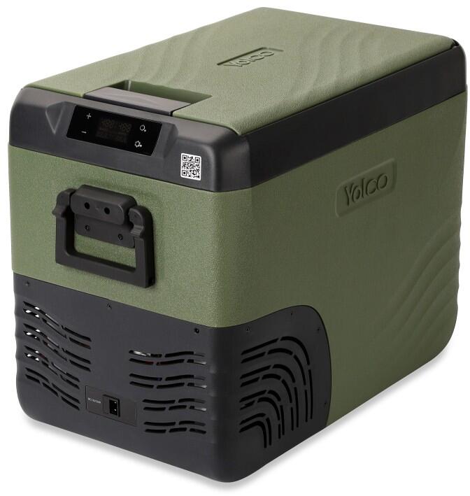 Yolco KX40 Kompressor-Kühlbox, 12/24/230V, 34L, grün