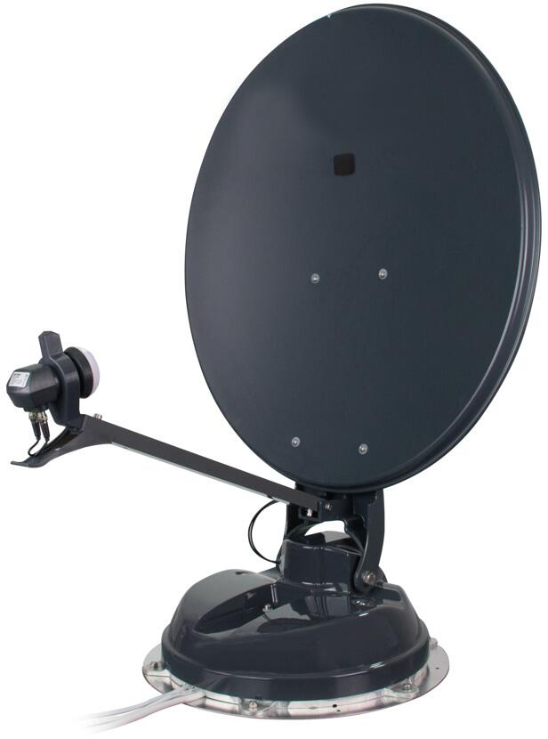 Maxview Explorer automatische Sat-Anlage, 85cm, Twin, grau