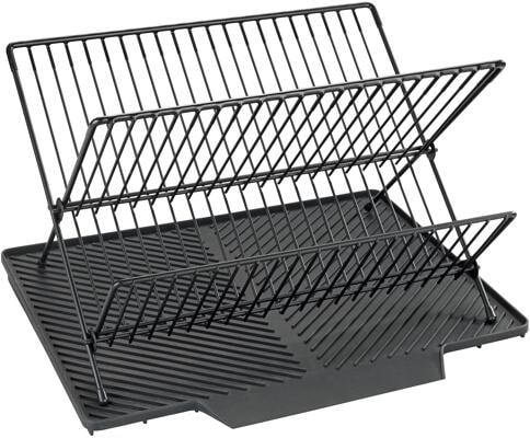 Wenko Nelia Abtropfgestell, schwarz