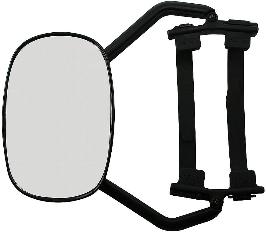 Easydriver XXL Aufsteckspiegel mit extra großen Bügeln, Flachglas
