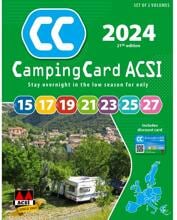 ACSI CampingCard 2024 inkl. Spezialführer, englisch