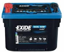 Exide EP450 Dual AGM-Batterie, 50Ah