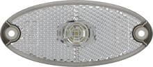 Jokon PLR 2012 LED-Begrenzungsleuchte, mit Rückstrahler, AK 700mm, 12V, klar