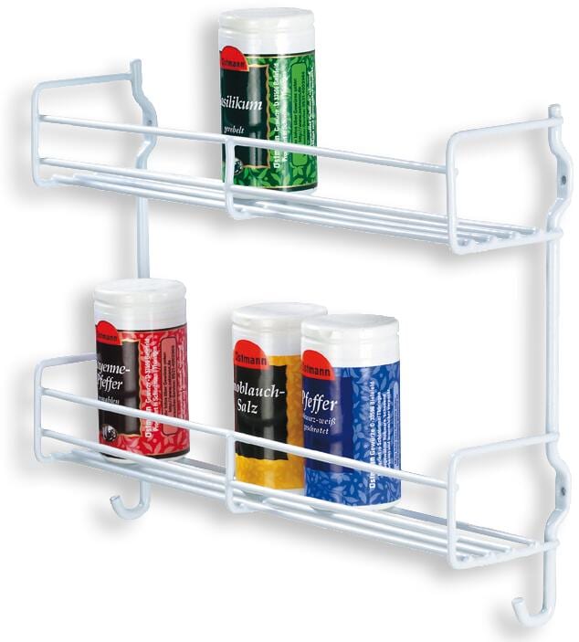 I+V Gewürzregal, 30x7x22cm, weiß