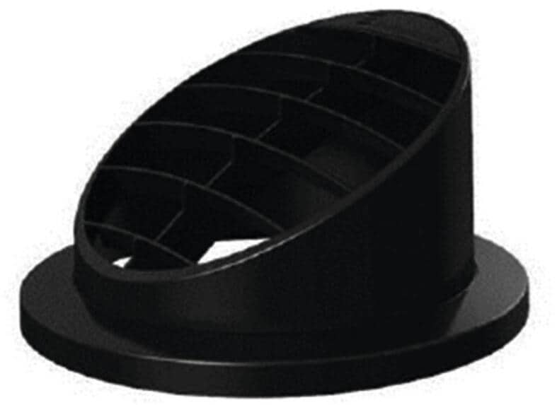 Eberspächer Ausströmer hoch 30°, für Standheizung Airtronic D2, Ø50/60mm, schwarz