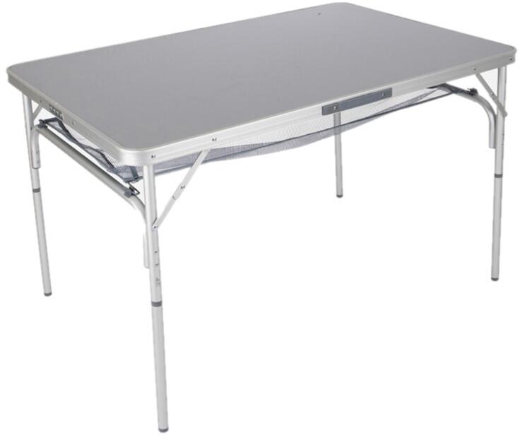 Bo-Camp Premium Campingtisch mit Netz, 100x70cm, grau