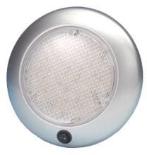 Fawo Dome LED-Deckenleuchte, silber, 12V, 2W