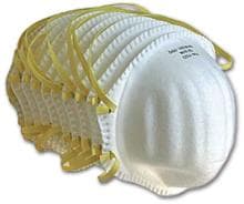 BGS Staubschutzmasken mit Gummizug, 10er-Pack