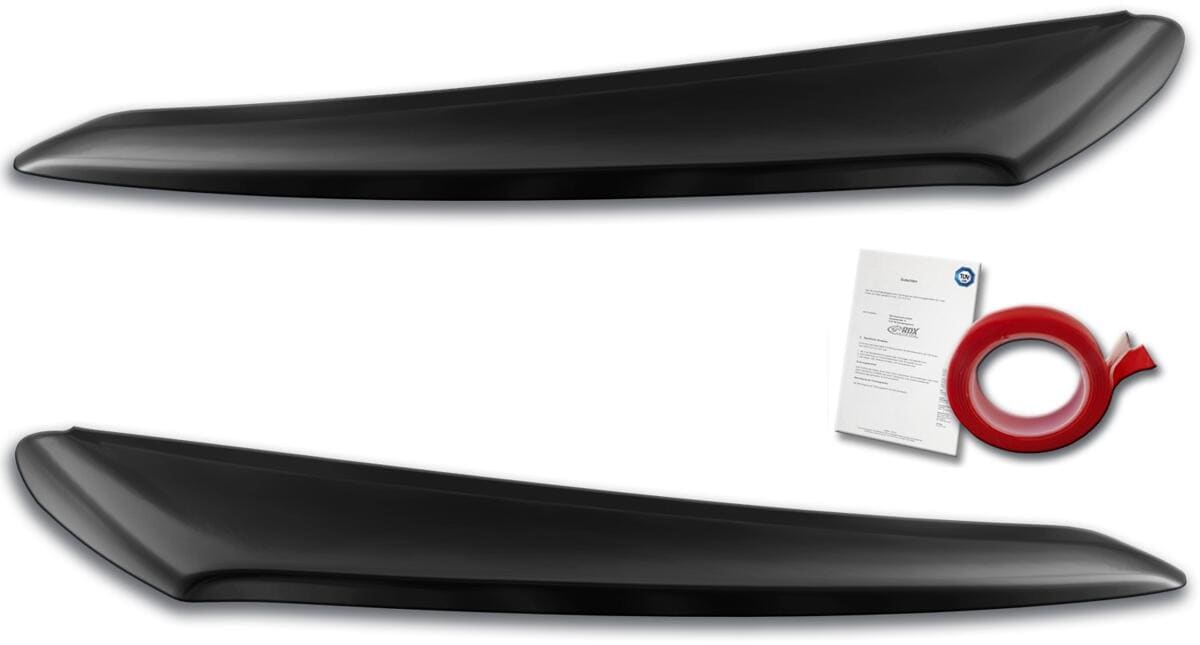 RDX Scheinwerferblenden "Böser Blick" für Fiat Ducato/Opel Movano, schwarz