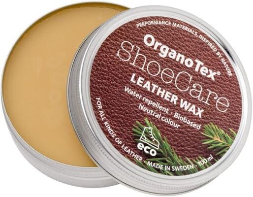 Organo Tex ShoeCare Schuhwachs für Leder, 100ml