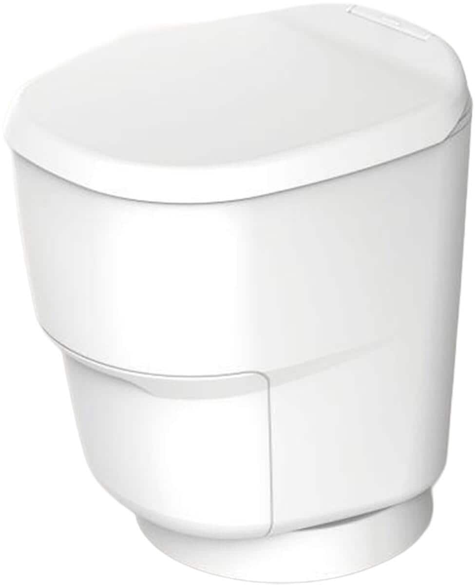 Produktabbildung: Clesana C1 Toilette mit Rund-Sockel, weiß