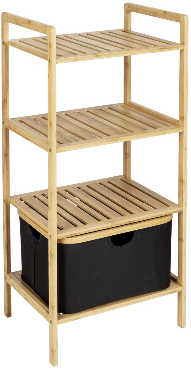 Wenko Ecori Regal mit 3 Etagen, Bambus