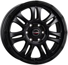 BORBET CW8 Alufelge, 8 x 18", für Mercedes-Benz Sprinter / VW Crafter bis Bj. 2017, black matt