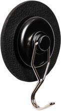 silwy Magnet-Haken THE ONE inkl. Metall-Nano-Gel-Pad, schwarz